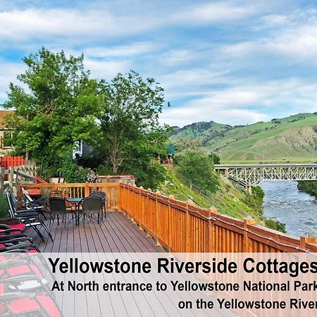 Yellowstone Riverside Cottages Gardiner Exterior foto